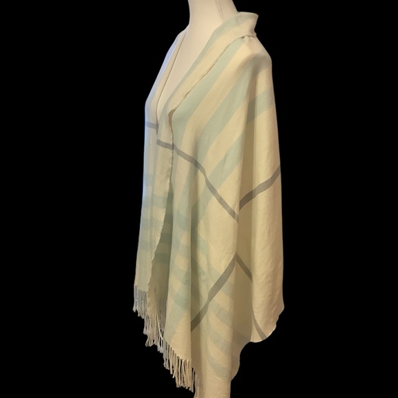 LOVE & LORE SOFT BLANKET SCARF/ SHAWL/ WRAP/ RAW & FRINGE ENDS - Picture 4 of 8